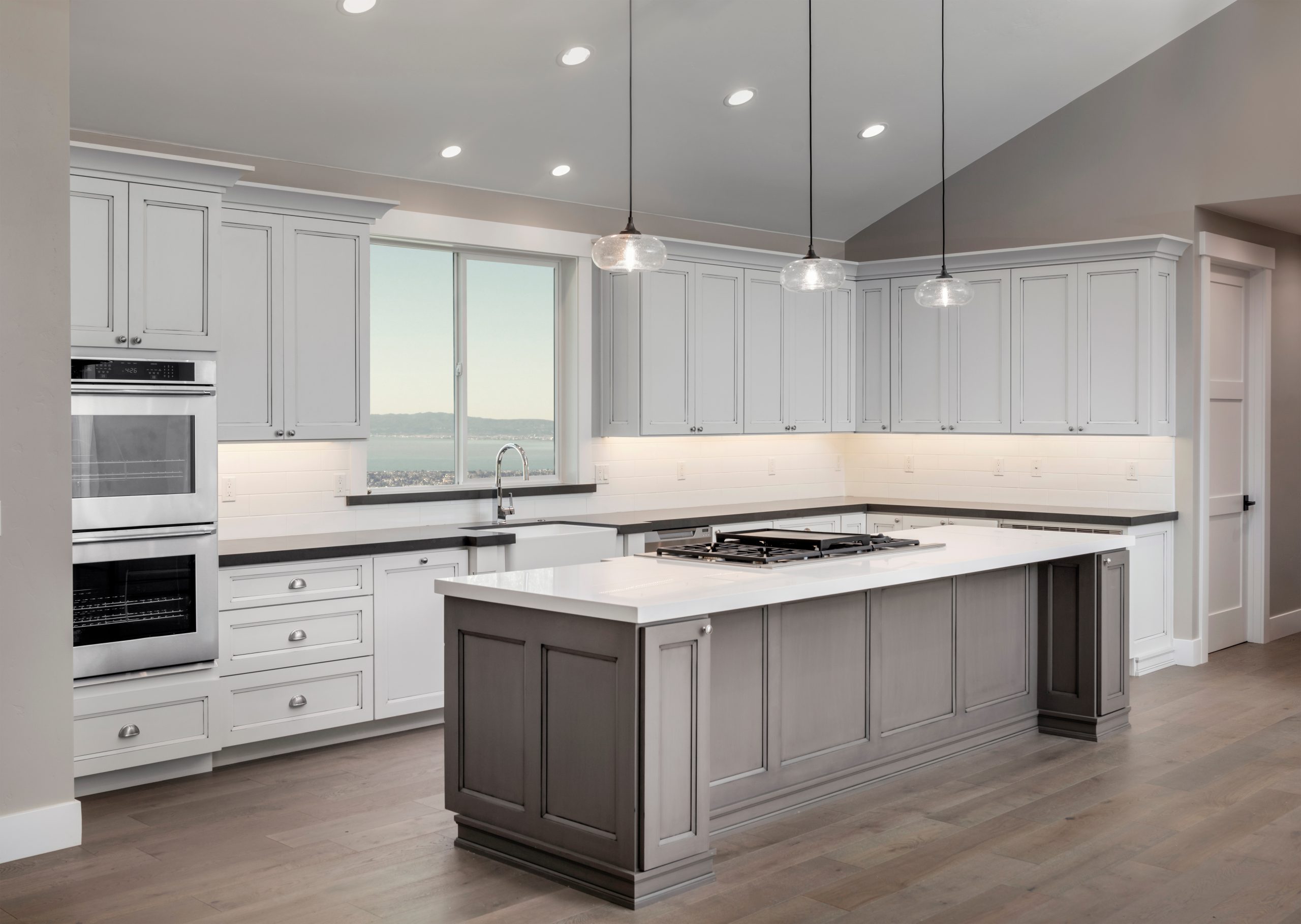 Remodeling work creating a modern, fresh look